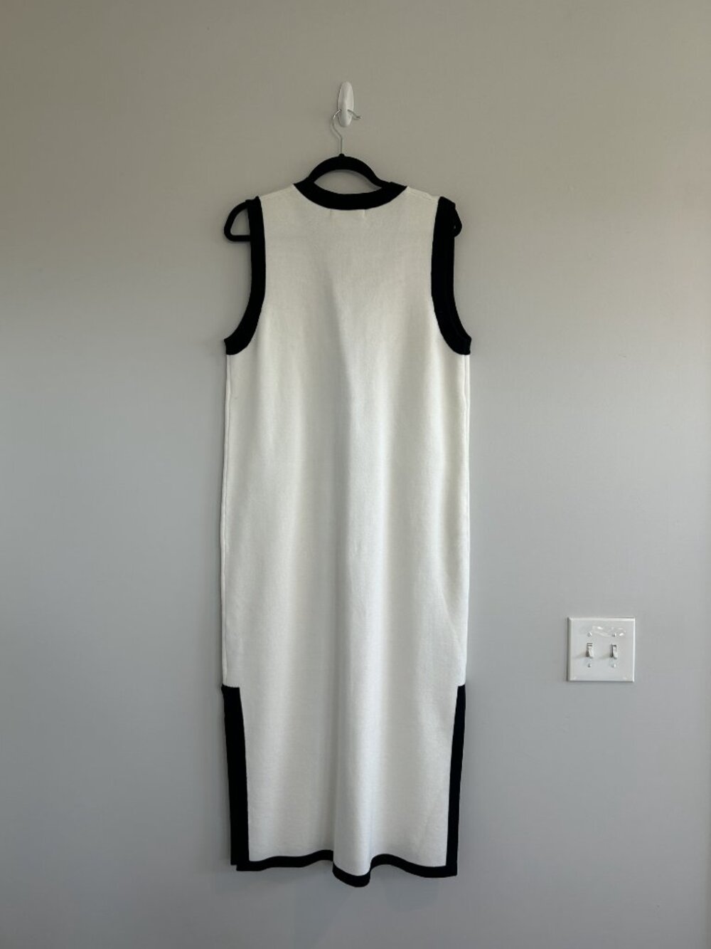 Nicole Knit Midi Dress with Tie - Picture 6 of 9
